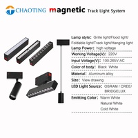Module LED Spot Light Rail linéaire magnétique Système d'éclairage sur rail