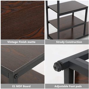 Perchero metálico grande y multifuncional para dormitorio y uso doméstico; perchero sencillo de pie. - Product Image 3