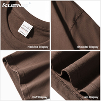 T-shirt pour femme Kuenzi, personnalisé avec logo, couleur unie, col rond, manches courtes, 100% coton, 300 GSM