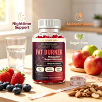 Gomitas para el Bienestar Nocturno con Melatonina, Suplemento Dietético, Apoyo Nutricional Diario Equilibrado para la Noche, para Hombres y Mujeres, OEM