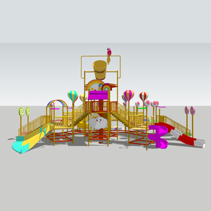 Mini equipo de Parque Acuático de fibra de vidrio de alta calidad para el hogar, diversión interior para adultos y niños, piscina - Product Image 5
