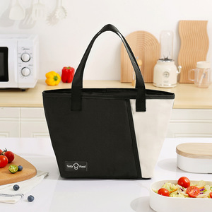 Tasty Food Lunch Bag Purple Insulated For Office Workers Student Use - Product Image 3