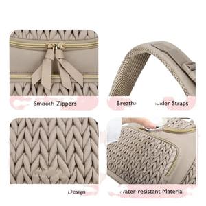 Mochila de Moda para Mamá y Bebé, de Nailon, Gran Capacidad, Multifuncional, Impermeable, con Cierre, para Carrito de Bebé - Product Image 5