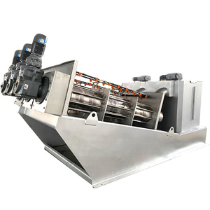 bibo Stacked Screw Press Machine <b>Sludge</b> Dewatering System SUS304 for Food Wastewater Treatment - Product Image 4