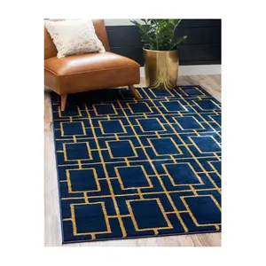 Grosir retro bunga karpet-Kustom Desain Baru Dekorasi Ruang Tamu Lantai Karpet