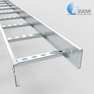 Thang Cáp Thẳng Bằng Thép Không Gỉ Có Nắp Trên - Product Image 2