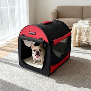Plegable Oxford Nylon Pet Soft <span class=keywords><strong>Crate</strong></span> Conveniente Cierre de cremallera Dog <span class=keywords><strong>Crate</strong></span> - Product Image 1