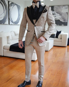 Traje de moda para hombre, banquete, boda, mejor hombre, novio, esmoquin de fiesta de tres piezas para graduación, traje de boda, trajes de negocios para hombre, Blazer - Product Image 2