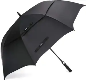 54/62/68 인치 자동 오픈 골프 우산 초대형 대형 더블 캐노피 통풍 방풍 방수 스틱 우산