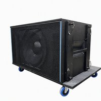 Subwoofer actif/passif Tigris Sound 2100-LFC de 21 pouces, 2400 W de puissance de crête/1200 W RMS, en contreplaqué de bouleau, design étanche pour fanfare