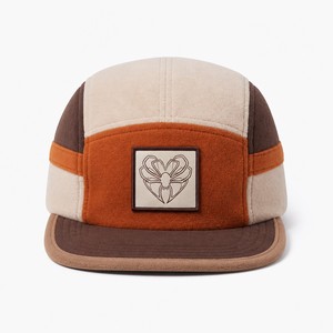 Casquette Snapback 5 Panneaux Personnalisée avec Logo Tissé, en Polaire Chaude à Visière Plate, Unisexe, pour l'Extérieur, Quatre Saisons – Fabricant - Product Image 2