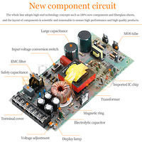 24V8.3A200W Alimentation à découpage pour miroir intelligent d'hôtel et éclairage extérieur LED, étanche, pour usage industriel