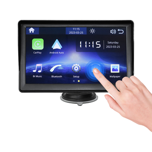 <span class=keywords><strong>Monitor</strong></span> Inalámbrico Portátil para Auto de 7 Pulgadas IPS HD, Audio de Alta Resolución, Apple CarPlay, Android Auto, USB, Montaje en el Tablero Trasero, 1 Año de Garantía - Product Image 1