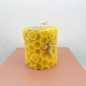 Cire d'abeille naturelle en nid d'abeille et décorations d'abeilles, <span class=keywords><strong>bougies</strong></span> <span class=keywords><strong>artisanales</strong></span> en cire - Product Image 4