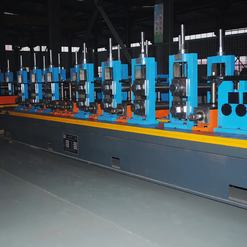 ERW Tube Forming Making Machine Pipe making machine tube mill Steel pipe making machine Italy Metal pipe production line