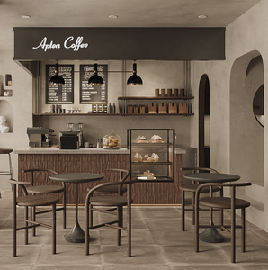 Modern Fashion Coffee Shop <strong>Counter</strong> Decoration Designs <strong>Bakery</strong> Shop Glass <strong>Display</strong> <strong>Counter</strong> Design Marble Coffee Shop <strong>Counter</strong> - Product Image 3