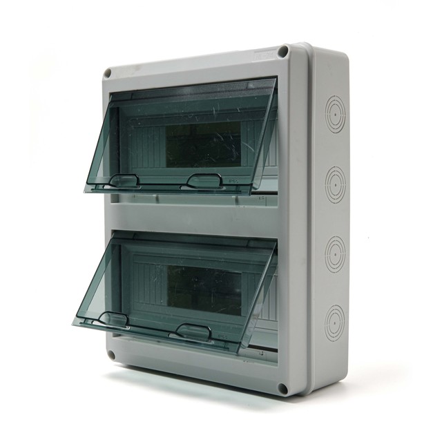 Factory Wholesale IP65 HT-24 ABS Plastic Electrical Equipment Distribution Box 350*270*105 Waterproof Junction Case for Outdoor
