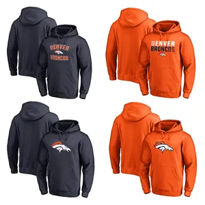 Factory Direct Sale Autumn Winter Denver Wear High Quality Men's Hoodie Can Be Customized LOGO American Football Sweatshirt