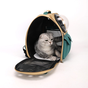 Custom Large Capacity <b>Dog</b> Cat Space Capsule Pet <b>Backpack</b> Portable Breathable Pet <b>Carrier</b> <b>Backpack</b> for Outdoor Use - Product Image 2