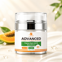 Crème Visage Éclaircissante et Hydratante de Haute Qualité à la Papaye, à l'Acide Kojique et au Glutathion pour l'Élimination des Taches Brunes – Soin Quotidien de la Peau