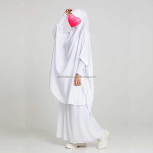 Yibaoli Fabricant de <span class=keywords><strong>vêtements</strong></span> musulmans bien faits Nida <span class=keywords><strong>Hijab</strong></span> Khimar Abaya 2 pièces Jilbab <span class=keywords><strong>vêtements</strong></span> de prière pour femmes - Product Image 2