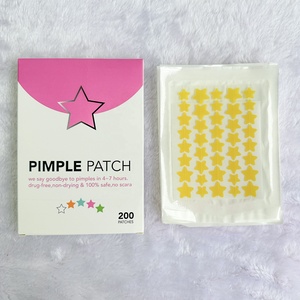 Patch anti-acné étoile anti-acné pour le visage, soins de la peau végétaliens, patch hydrocolloïde pour boutons d'acné, vente en gros de marque privée - Product Image 1
