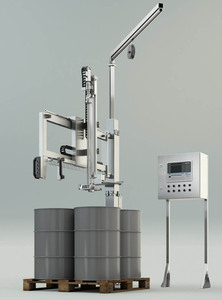 Nouvelle machine de remplissage automatique de barils de 1000 <span class=keywords><strong>litres</strong></span> avec pesage intégré pour pâtes, émulsions acryliques pures, boissons et produits chimiques – Ligne de production - Product Image 3