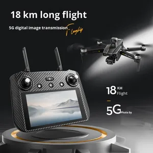 Ae86 Pro Max + Độ nét cao màn hình điều khiển ba trục Gimbal Drone điều khiển từ xa máy bay hình ảnh kỹ thuật số - Product Image 2