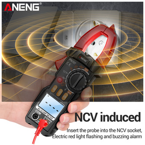 מד זרם דיגיטלי אוטומטי ANENG PN107 CAT II 600V AC/DC רב-תכליתי True RMS 4000 ספירות בודק מודד חשמלי - Product Image 4