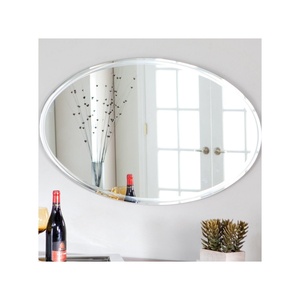 Round Bathroom <b>Mirror</b> Oval <b>Mirror</b> <b>Silver</b> Beveled <b>Mirror</b> 3 Mm-6 mm - Product Image 1