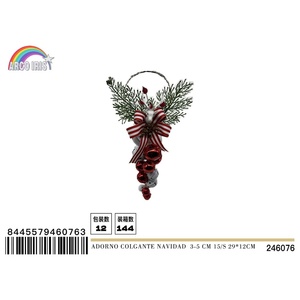 Ornamento pendente di natale 3-5 cm 15/s 29*12 cm-decorazione natalizia - Product Image 1