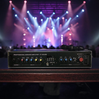 Récepteurs Amplificateurs Puissance Audio Puissance Amplificateur mélangeur professionnel 2 canaux Amplificateur PA