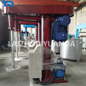 用于油漆颜料油墨液体肥皂混合工业混合设备的高速不锈钢工业分散器 (HSD) - Product Image 5