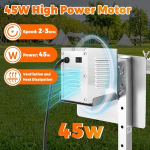 <span class=keywords><strong>Moteur</strong></span> de <span class=keywords><strong>barbecue</strong></span> robuste, <span class=keywords><strong>moteur</strong></span> de rôtissoire universel de remplacement <span class=keywords><strong>pour</strong></span> les rassemblements, le camping et les festivals - Product Image 3