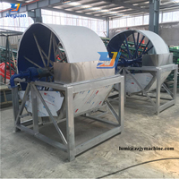 Déshydrateur alimentaire industriel automatique Machine de processus de production de farine de manioc Machine de processus d'amidon de pomme de terre