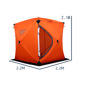 <span class=keywords><strong>Carpa</strong></span> de pesca en hielo Da Niu para una sola persona, diseño plegable de montaje rápido, estructura espaciosa de fibra de vidrio, impermeable <span class=keywords><strong>y</strong></span> resistente al viento, para pesca de carpas. - Product Image 1