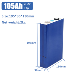 Có thể sạc lại Li ion <span class=keywords><strong>Prismatic</strong></span> 3.2V 125ah 105ah 100Ah 200AH 10c Lithium sắt Phosphate <span class=keywords><strong>LiFePO4</strong></span> pin di động cho xe tay ga Ebike - Product Image 2