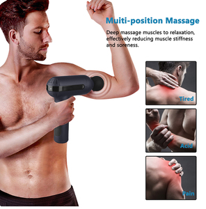 New Style Deep Muscle <span class=keywords><strong>Massager</strong></span> Pistole <span class=keywords><strong>Body</strong></span> Percussion Physiotherapie Massage gerät für Taille und Kopf Anwendung