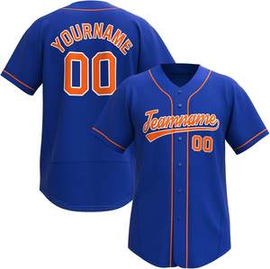 Camiseta de Béisbol Juvenil de talla grande para mujer, camisetas con botones personalizados estampados cosidos, uniforme deportivo para hombres, mujeres y jóvenes - Product Image 6