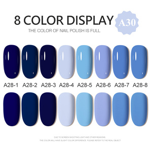 Suministros para uñas AILANUO, nuevo diseño, colección de colores pastel de verano, juego de esmaltes en gel, caja OEM, botella única personalizada, esmalte de uñas en gel - Product Image 2
