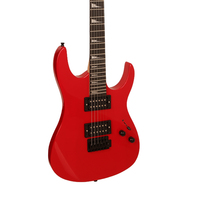 Hot Selling ST Electric Guitar H-H Basswood Electric Guitar Glossy Finish Accept OEM ODM Custom Logo