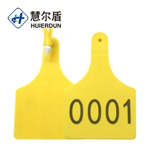 HED-ET111 sheep cattle barcode uhf ear animal rfid tag allflex ear tags for sheep tags animal