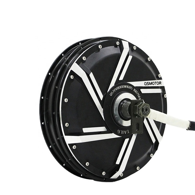 QS Motor 6000W High Power Permanent Magnet Brushless Spoke Motor Electric High-Speed E-Motorcycle 273 45H V3 72v 100kph