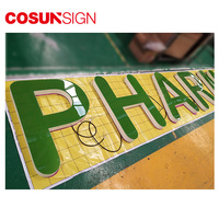 Pour CosunSign LED Résine Epoxy Signe Lettres Lettres Illuminées 3D avec Bandes LED pour Hôpitaux