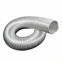 Tuyau d'aération flexible en aluminium pour cabine de bateau, compartiment moteur et systèmes de ventilation de navire