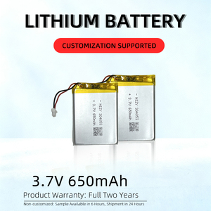 HIZY 304053 HIZY-304053-3.7V-650mAh 650mAh 3.7V Oplaadbare lithium-polymeerbatterij 500 cycli Fabrieksdirecte prijs voor - Product Image 3