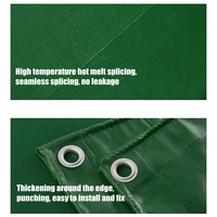 Bâche en PE pour camion et couverture de cargaison, bâche en PVC imperméable de haute qualité et résistante, fabriquée en Chine