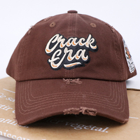2022 papa chapeau casquette de Baseball non structurée Vintage broderie Patch personnalisé 3D brodé casquette de Baseball en détresse chapeau de Baseball