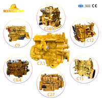 Ensemble moteur de camion Kingcat C7.1 C9 C15 C3306, moteur diesel pour excavatrice Caterpillar et pièces de moteur