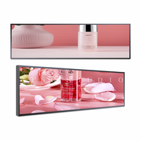 Écran LCD étiré avec fonction tactile capacitive |   Animation Full HD |   pour les magasins de détail et les centres commerciaux